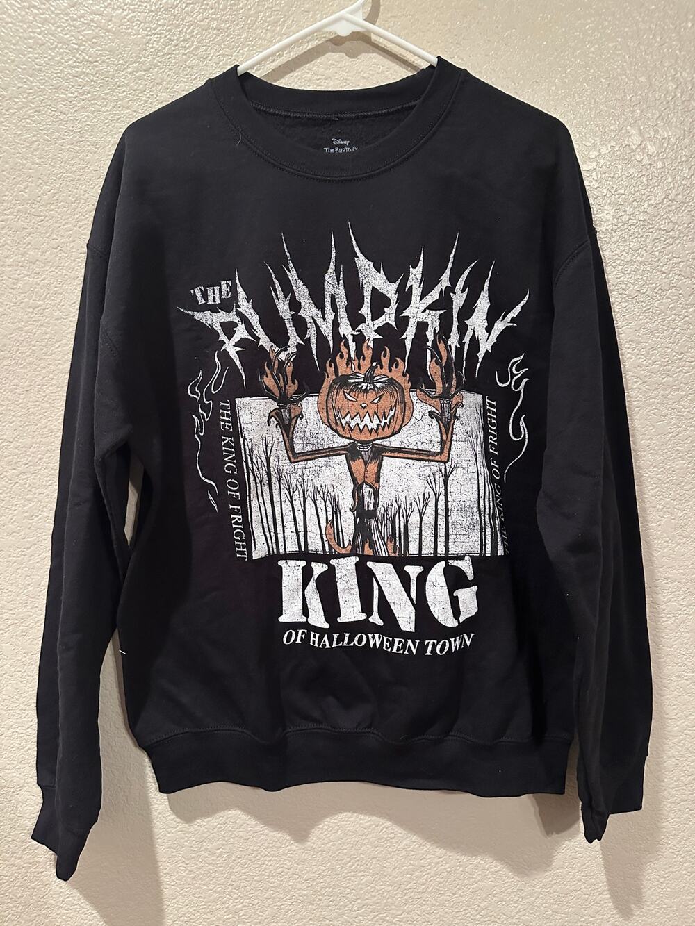 NWOT Disney NBC Nightmare Before Christmas The Pumpkin King Halloween Fright M